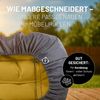 Lumaland Wetterschutzhaube für Sitzsack-Sessel Modular 100 x 76 x 75 grau Bild 5