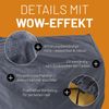 Lumaland Wetterschutzhaube für Sitzsack-Sessel Modular 100 x 76 x 75 grau Bild 4