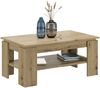 INOSIGN Couchtisch Kalmar, rechteckig, 100 x 60 cm, 1 Ablageboden (1-St), Sofatisch, Beistelltisch, Kaffetisch, Wohnzimmertisch, coffee table Bild 3