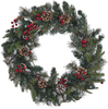 Weihnachtskranz LED PAIMIO Grün 60 cm Bild 4
