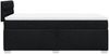 vidaXL Boxspringbett mit Matratze Schwarz 90x190 cm Stoff 3285752 Bild 5