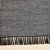 TaraCarpet Wollteppich Handwebteppich Borkum 100% Baumwolle, rechteckig, Höhe: 5 mm, gewebt Baumwolle grau nachhaltig modern Wohnzimmer Küche 080x150 cm Bild 3