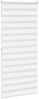 vidaXL Doppelrollo Weiß 100x200 cm Stoffbreite 95,9 cm Polyester 4014781 Bild 4