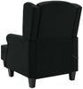 vidaXL Massagesessel mit Hocker Schwarz Stoff 320163 Bild 5