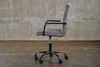KAWOLA Bürostuhl MERLE Schreibtischstuhl Velvet grau 86 x 52 x 52 cm Bild 4