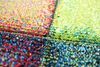 Carpetia Teppich Teppich modern Teppich Wohnzimmer Karo bunt gelb rot blau grün, rechteckig, Höhe: 13 mm Bild 4