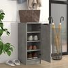 vidaXL Schuhregal Betongrau 30x35x70 cm Holzwerkstoff 811416 Bild 3
