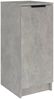 vidaXL Schuhregal Betongrau 30x35x70 cm Holzwerkstoff 811416 Bild 2
