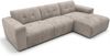 AX LIVING Couch in L Form Corlu Sofa Beige für Wohnzimmer 310 cm R Bild 4