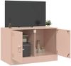 TV-Schrank, TV-Lowboard Rosa 67x39x44 cm Stahl Bild 3