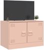 TV-Schrank, TV-Lowboard Rosa 67x39x44 cm Stahl Bild 4