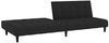 vidaXL Schlafsofa 2-Sitzer Schwarz Samt 375769 Bild 4