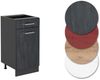 Küchenunterschrank R-Line Schwarz Beton 40 cm AP Anthrazit Vicco Bild 5