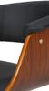CLP Barhocker Vestal mit Fußstütze, höhenverstellbar,walnuss/schwarz Kunstleder Bild 5