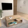 FORTE Bailey Couchtisch, Holzwerkstoff, Braun, 105 x 45,6 x 60 cm Bild 2