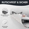 Sanilo Duschmatte, mit Motiv, rutschfest, waschbar, quadratisch, 230 extra starke Saugnäpfe, Kunststoff PVC, 53 x 53 cm, Vanesa Bild 4