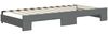 vidaXL Tagesbett Ausziehbar mit Schubladen Dunkelgrau 90x200 cm Stoff 3197481 Bild 5