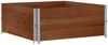 vidaXL Paletten-Aufsatzrahmen 2 Stk. Braun 100x100 Massivholz Kiefer 4010292 Bild 5