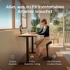 Desktronic HomeOne Elektrisch höhenverstellbarer Schreibtisch 160x80cm Bambus/Schwarz mit Memory-Funktion, Anti-Kollisions Technologie, USB-A und USB-C-Ladeanschlüssen Bild 2
