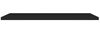 vidaXL Schwebendes Wandregal, MDF schwarz, 120 x 23,5 x 3,8 cm Bild 4