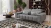 Sofanella Ledersofa SALENTO 2-Sitzer Couch Designercouch in Creme Bild 4