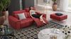 Sofanella Ledersofa SALENTO 2-Sitzer Couch Designercouch in Creme Bild 3
