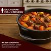 GUSSKÖNIG Grilltopf GUSSKÖNIG Dutch Oven Topf ohne Füßen 9Liter+Pflegepaste Untersetzer Bild 4