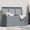 vidaXL Garten-Aufbewahrungsbox 270 L Grau PP-Holzoptik 151235 Bild 1