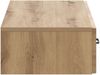 vidaXL Wandmontierter Beistelltisch Artisan-Eiche 87,5 x 34,5 x 17 cm 899354 Bild 5