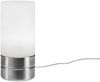 Kleine Tischlampe SARNO mit Touch Dimmer und Glasschirm, Höhe 20cm Bild 2