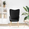 vidaXL Sessel Schwarz 62 x 67 x 95,5 cm Sherpa-Stoff 42001781 Bild 3