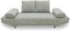 DOMO. collection Sofa 700 001, 2-Sitzer mit Federkernpolsterung und Schlaffunktion, verstellbare Armlehnen, 2er Couch, Polstergarnitur, 210 x 97 x 95 cm (BxTxH), hellgrau Bild 2