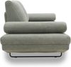 DOMO. collection Sofa 700 001, 2-Sitzer mit Federkernpolsterung und Schlaffunktion, verstellbare Armlehnen, 2er Couch, Polstergarnitur, 210 x 97 x 95 cm (BxTxH), hellgrau Bild 4