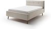 Stauraumbett >Lotte mit BK< Liegefläche 140x200cm, beige, Stellmaß: 161x105x222cm (BxHxT) Bild 3