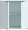 Kommode >GANYMEDE< 2 Türen, 1 Boden, in Secret grey - 80,1x82,3x34,1cm (BxHxT) Bild 3