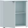 Kommode >GANYMEDE< 2 Türen, 1 Boden, in Secret grey - 80,1x82,3x34,1cm (BxHxT) Bild 5
