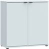 Kommode >GANYMEDE< 2 Türen, 1 Boden, in Secret grey - 80,1x82,3x34,1cm (BxHxT) Bild 4