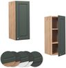 Hängeschrank Fame-Line Grün-Gold Landhaus 30 cm Vicco Bild 5