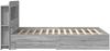 vidaXL Bettgestell mit Stauraum Grau Sonoma 160 x 200 cm Holzwerkstoff 3433887 Bild 4