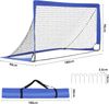 TLGREEN Fußballtor 2er Set Fußballtor Kinder, 180 x 90 x 90 cm, Schneller Aufbau, Fussballtor klappbar Bild 3