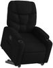vidaXL Relaxsessel mit Aufstehhilfe Schwarz Stoff 3204598 Bild 3