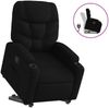 vidaXL Relaxsessel mit Aufstehhilfe Schwarz Stoff 3204598 Bild 2