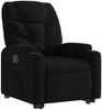 vidaXL Relaxsessel mit Aufstehhilfe Schwarz Stoff 3204598 Bild 4