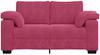 vidaXL Zweisitzer-Sofa Weinrot 160x77x82 cm Samt 4105261 Bild 4