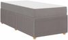 vidaXL Bettrahmen mit Matratze Taupe 80 x 200 cm Stoff 3398318 Bild 4