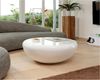 SalesFever Couchtisch, Fiberglas Weiß, Ø 100 cm Bild 3