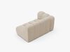 Micadoni Modulares Sofa Lupine 2-Sitzer Links Boucle Baloo Beige Bild 3