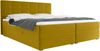 99rooms Bonvito Boxspringbett Gelb Velours KRONOS Bonell-Federung 140x200 cm Bild 5