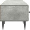 vidaXL TV-Schränk Betongrau 147 x 34,5 x 30 cm Holzwerkstoff 894938 Bild 5