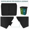 Ribelli Mülltrennsystem ZwEimer Müllbehälter 2x25L, Mülleimer Abfalleimer Küche Bild 2